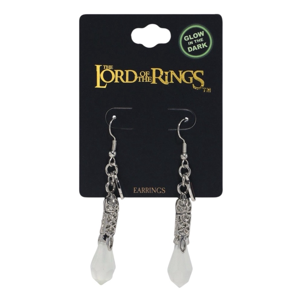 NEW The Lord Of The Rings Galadriel Glow In The Dark Earrings